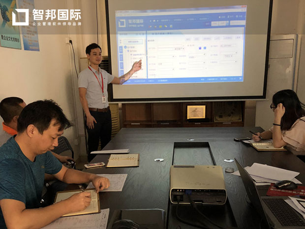 深圳市安耐电热科技有限公司智邦国际ERP系统实施现场