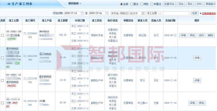 洁雅卫生用品签约智邦国际ERP系统，一键批量派工提高生产效率