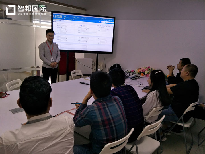 深圳市云传物联技术有限公司智邦国际CRM系统实施现场